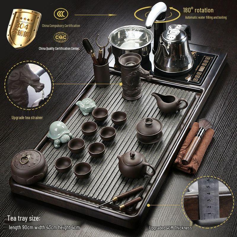 Automatic Zisha Kung Fu Tea Set One Size
Automatic Zisha Kung Fu Tea Set One Size