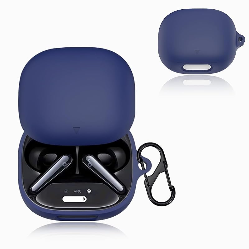 For Anker Soundcore Liberty 4 Pro case cover Ubefuu With carabiner soft Made of silicone lightweight Loss prevention shock absorption waterproof
For Anker Soundcore Liberty 4 Pro case cover Ubefuu With carabiner soft Made of silicone lightweight Loss prevention shock absorption waterproof