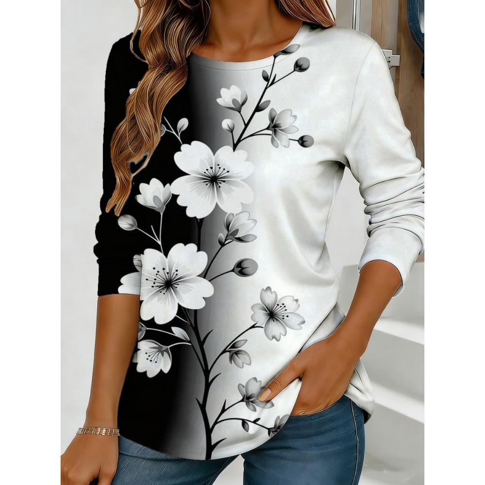 Long sleeved T-shirt casual round neck summer fashion top XL
Long sleeved T-shirt casual round neck summer fashion top XL