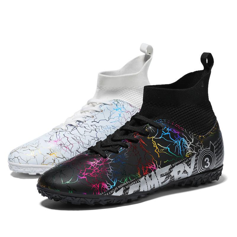 High-top mandarin duck large-size football shoes AG long nails TF broken nails football shoes Youth student football shoes Foreign trade 45
High-top mandarin duck large-size football shoes AG long nails TF broken nails football shoes Youth student football shoes Foreign trade 45