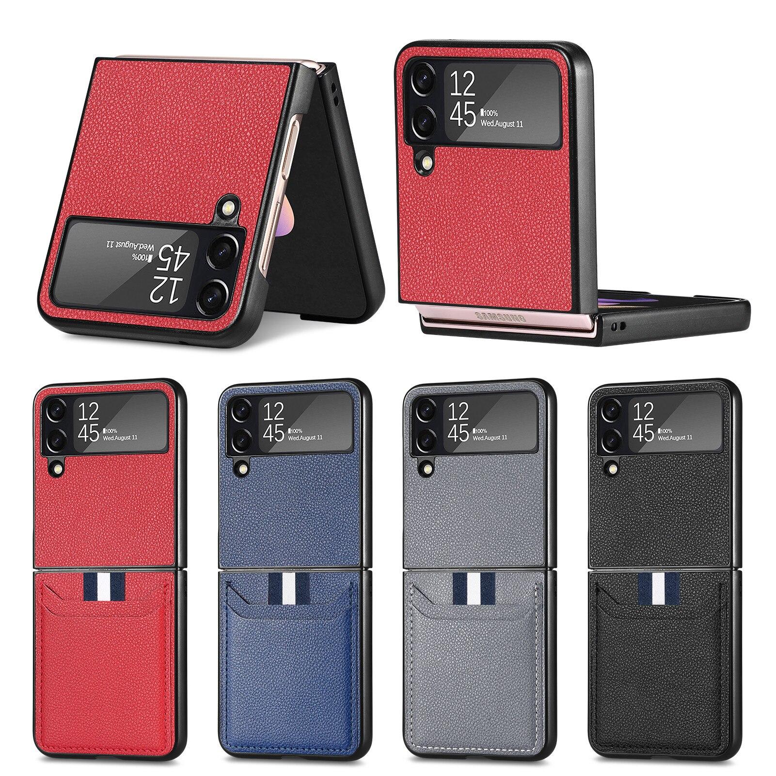 Модный портативный кожаный чехол для телефона Funda для Samsung Galaxy Z Flip4 5G Flip 4 Flip3 Flip 3 Zflip3 Zflip4 Чехлы для слотов для карт
Модный портативный кожаный чехол для телефона Funda для Samsung Galaxy Z Flip4 5G Flip 4 Flip3 Flip 3 Zflip3 Zflip4 Чехлы для слотов для карт