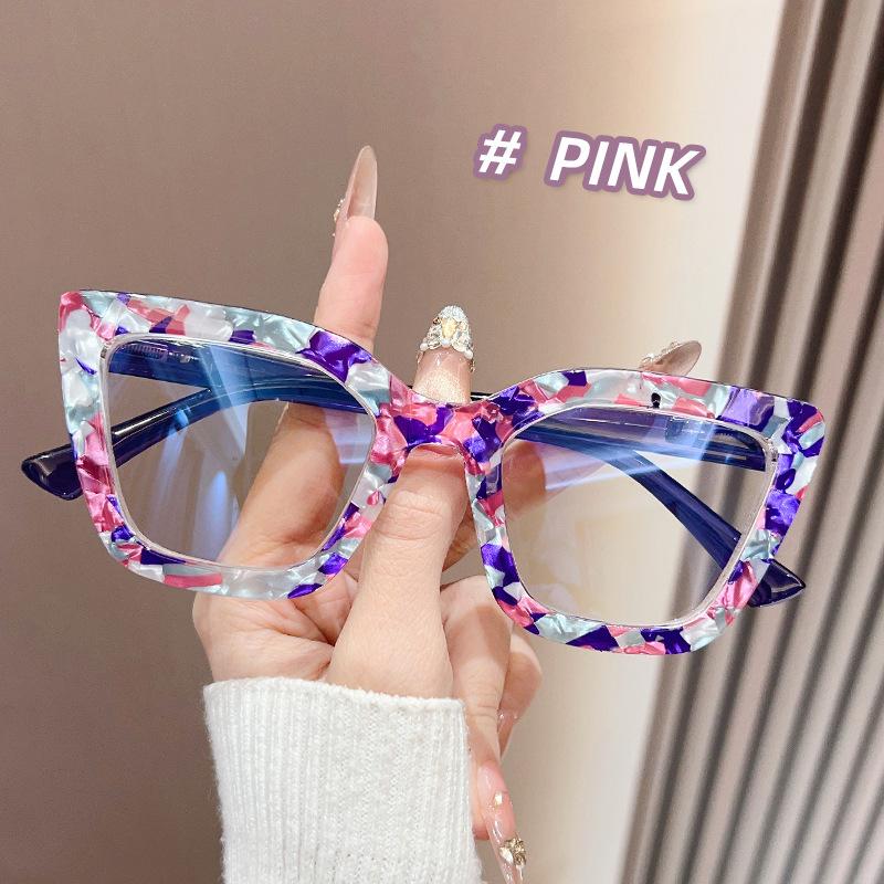 2026New Reading Glasses Woman High Quality HD Readers Stamp Colorful Eyewear Fashion Cat Eye Color Blocking Reading Eyeglasses +150
2026New Reading Glasses Woman High Quality HD Readers Stamp Colorful Eyewear Fashion Cat Eye Color Blocking Reading Eyeglasses +150