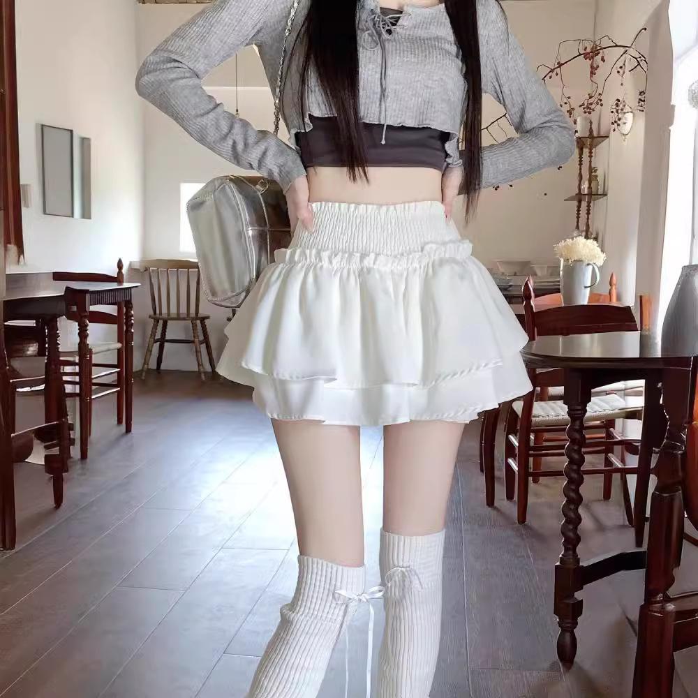 Women s Spring Elastic-Waist A-Line Floral Mini Skirt with A Puffy Tiered Skirt and Pleated Skirt Design 4XL білий
Women s Spring Elastic-Waist A-Line Floral Mini Skirt with A Puffy Tiered Skirt and Pleated Skirt Design 4XL білий