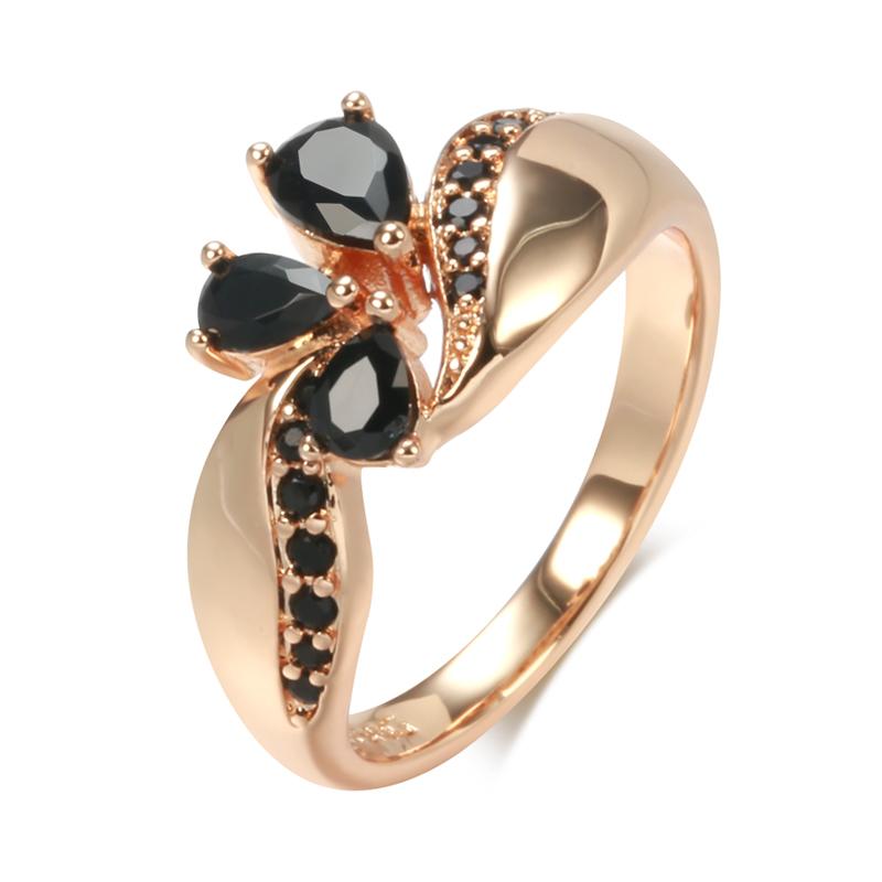 Black Natural Zircon Ring For Women Fashion Rose Gold Color Crystal Flower Bride Ring Daily Fine Vintage Jewelry 10
Black Natural Zircon Ring For Women Fashion Rose Gold Color Crystal Flower Bride Ring Daily Fine Vintage Jewelry 10