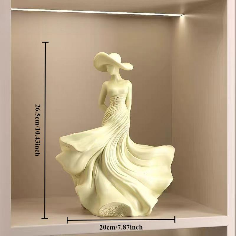 Resin Female Statue Sculpture Modern Woman Figurine Home Decor Art Craft for Living Room Bedroom Office Shelf Desktop Decoration жёлтый
Resin Female Statue Sculpture Modern Woman Figurine Home Decor Art Craft for Living Room Bedroom Office Shelf Desktop Decoration жёлтый