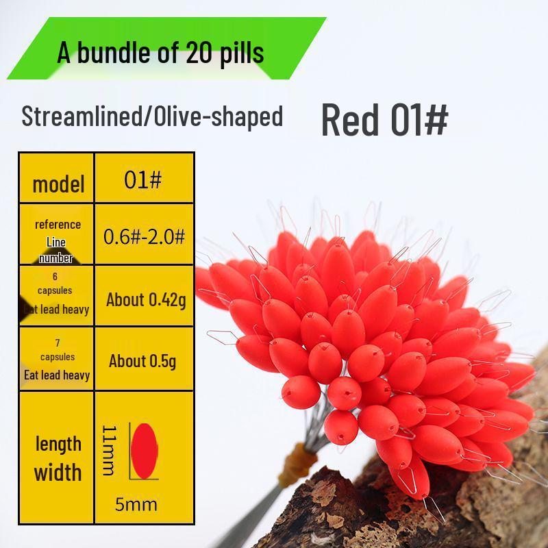 Seven Stars High Sensitivity Bean Fishing Float Bobber for Stream and Wild Fishing
Seven Stars High Sensitivity Bean Fishing Float Bobber for Stream and Wild Fishing