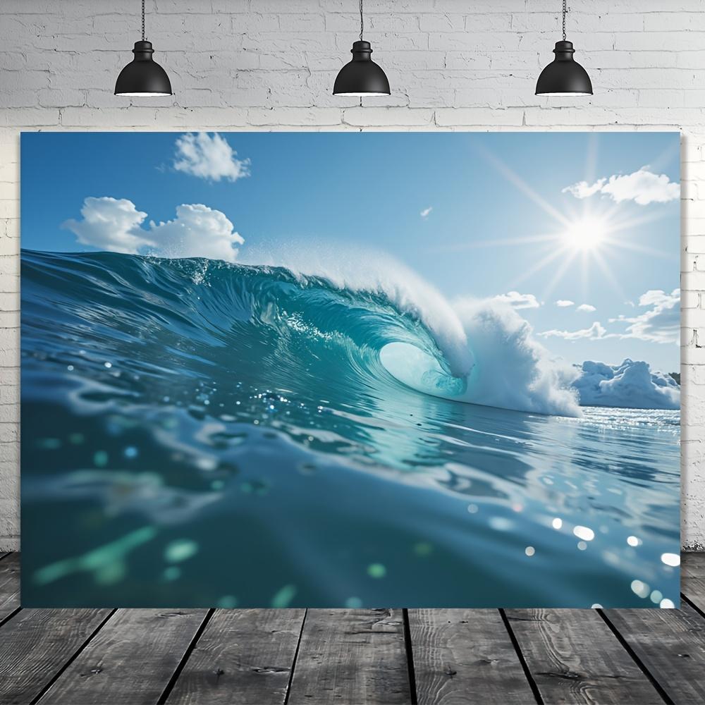 1pc Ocean Wave Surf Wall Tapestry Polyester 100 Art Deco Banner Multipurpose Room Decor Universal Holiday Festive Decoration 74x94cm(29x37in)
1pc Ocean Wave Surf Wall Tapestry Polyester 100 Art Deco Banner Multipurpose Room Decor Universal Holiday Festive Decoration 74x94cm(29x37in)