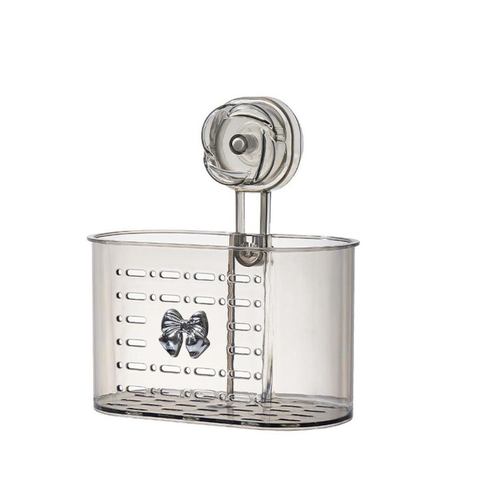 Suction Cup Bathroom Storage Rack Space-saving Sundries Hanging Shelf Holder Kitchen Gadget сірий
Suction Cup Bathroom Storage Rack Space-saving Sundries Hanging Shelf Holder Kitchen Gadget сірий