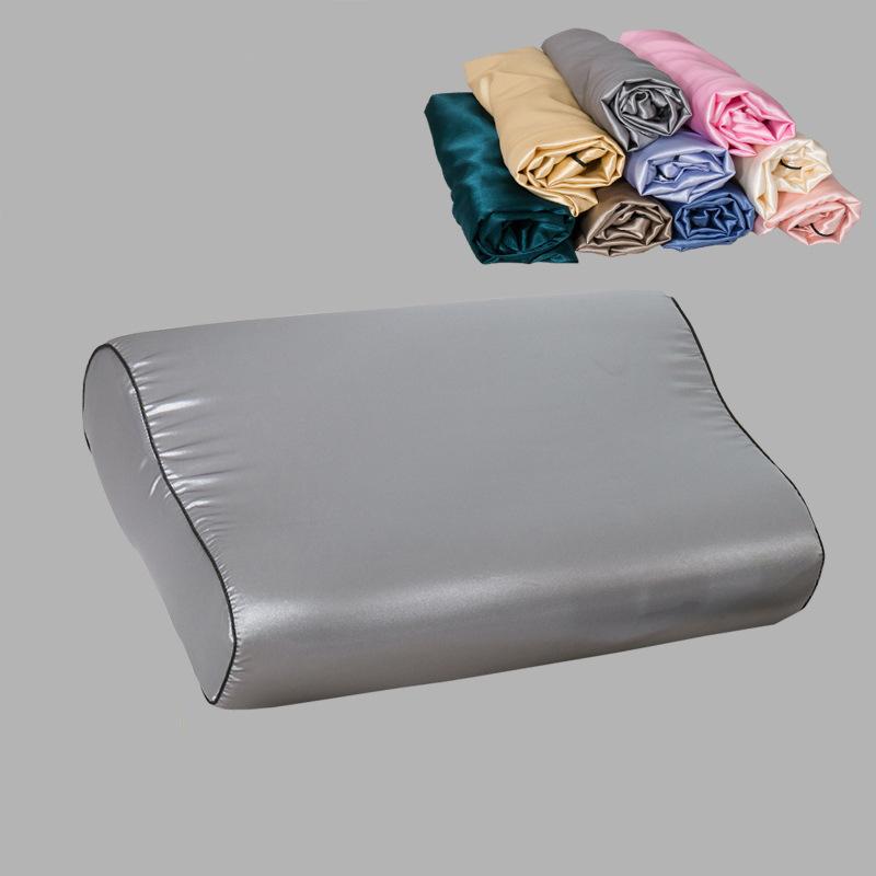 1 Pair Luxury Satin Pillowcase 30cmx50cm/40cmx60cm Pure Color Luxury Comfortable Memory Foam Pillow Cover 40X60CM
1 Pair Luxury Satin Pillowcase 30cmx50cm/40cmx60cm Pure Color Luxury Comfortable Memory Foam Pillow Cover 40X60CM