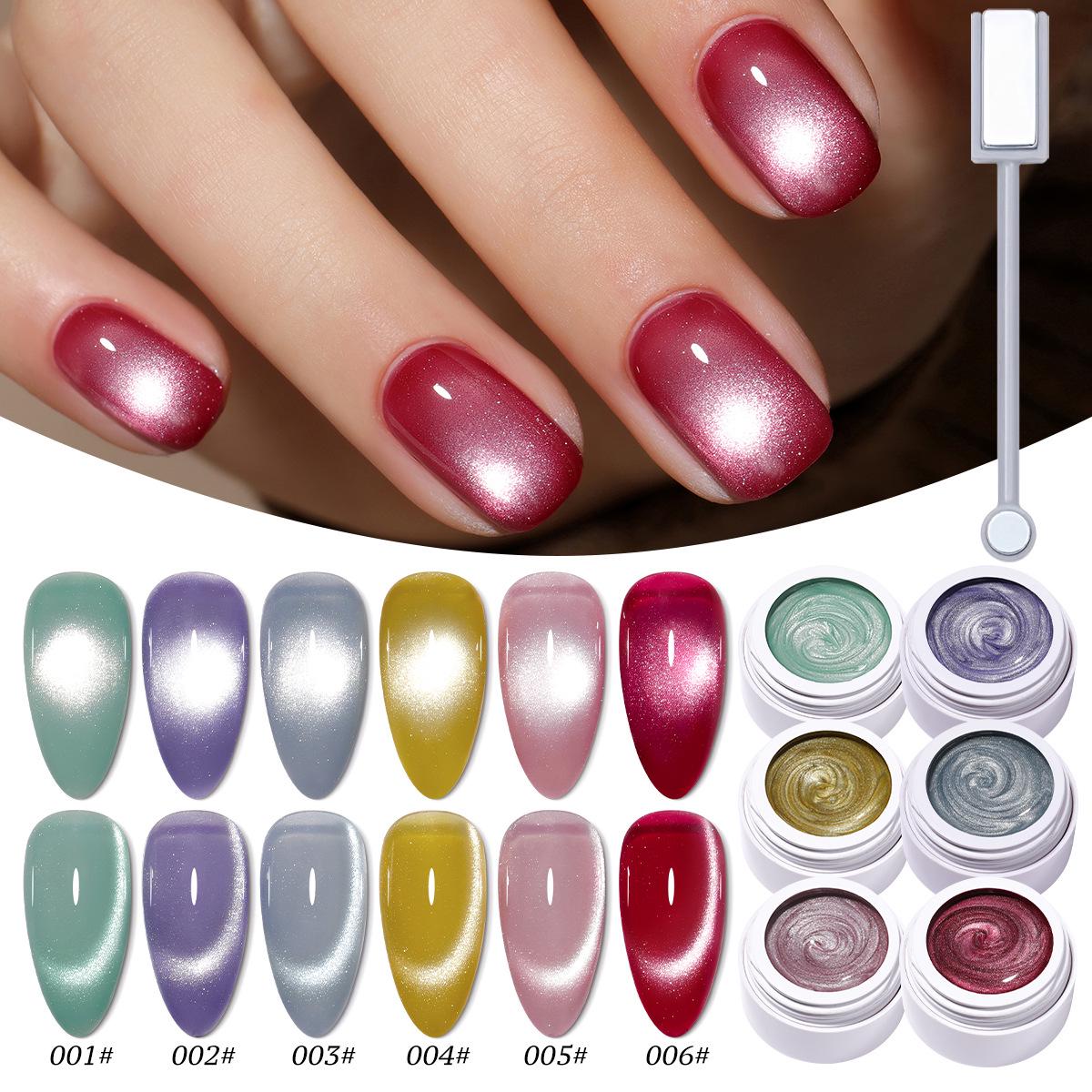 Mercury Record Cat Eye Gel Polish Set - Autumn/Winter Delicate Whitening Phototherapy Nail Gel for Salon Use
Mercury Record Cat Eye Gel Polish Set - Autumn/Winter Delicate Whitening Phototherapy Nail Gel for Salon Use