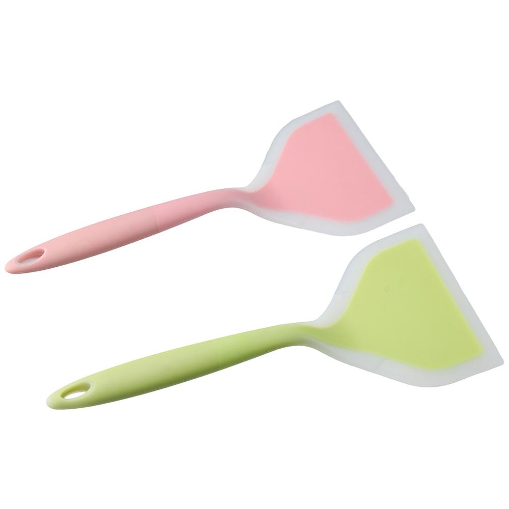 2 pcs Heat Resistant Silicone Spatula Nonstick Cookware Kitchen Silicone Frying Shovel Fish
2 pcs Heat Resistant Silicone Spatula Nonstick Cookware Kitchen Silicone Frying Shovel Fish