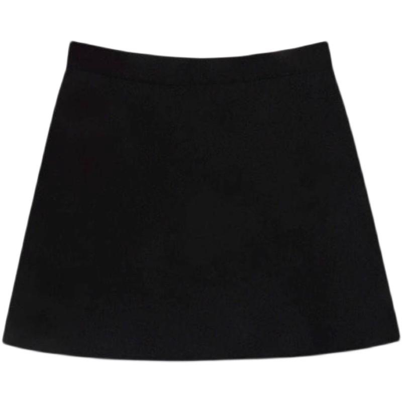 Plus Size Women s Wool Mini A-Line Skirt - Slimming Bodycon, Autumn/Winter L 
Plus Size Women s Wool Mini A-Line Skirt - Slimming Bodycon, Autumn/Winter L