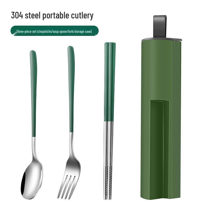 Ruhan Portable 316 Stainless Steel Cutlery Set with Case
Ruhan Portable 316 Stainless Steel Cutlery Set with Case