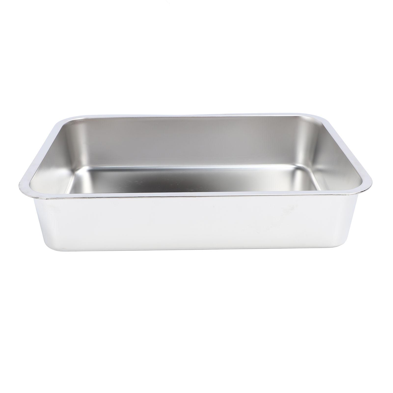 Stainless Steel Open Cat Litter Box Large Rust Resistant Stick Proof Litter Pan with High Sides for Cat Kitty
Stainless Steel Open Cat Litter Box Large Rust Resistant Stick Proof Litter Pan with High Sides for Cat Kitty