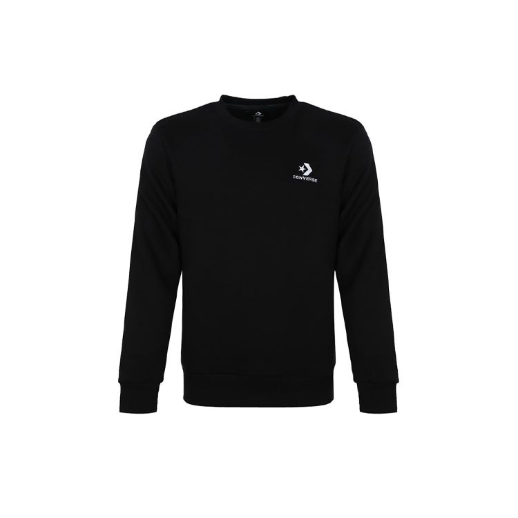 Мужской пуловер Converse Casual с круглым вырезом, черный 10008816-A01 
Мужской пуловер Converse Casual с круглым вырезом, черный 10008816-A01