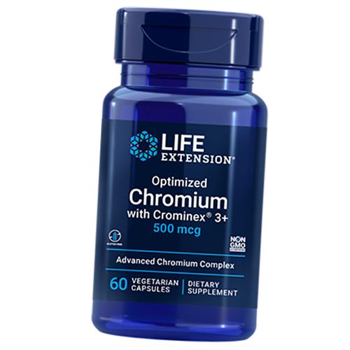 Оптимізований Хром, Optimized Chromium with Crominex 3+, Life Extension 60вегкапс (36346056) 60vcaps 
Оптимізований Хром, Optimized Chromium with Crominex 3+, Life Extension 60вегкапс (36346056) 60vcaps