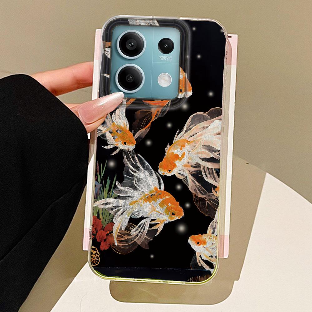 Luckly Koi Goldfish Red Carp Feather Texture Phone Case for Xiaomi Mi 13T 14T Pro 11 Lite NE 5G Shell Silicone Back Bags Cover Xiaomi 11 Lite білий
Luckly Koi Goldfish Red Carp Feather Texture Phone Case for Xiaomi Mi 13T 14T Pro 11 Lite NE 5G Shell Silicone Back Bags Cover Xiaomi 11 Lite білий