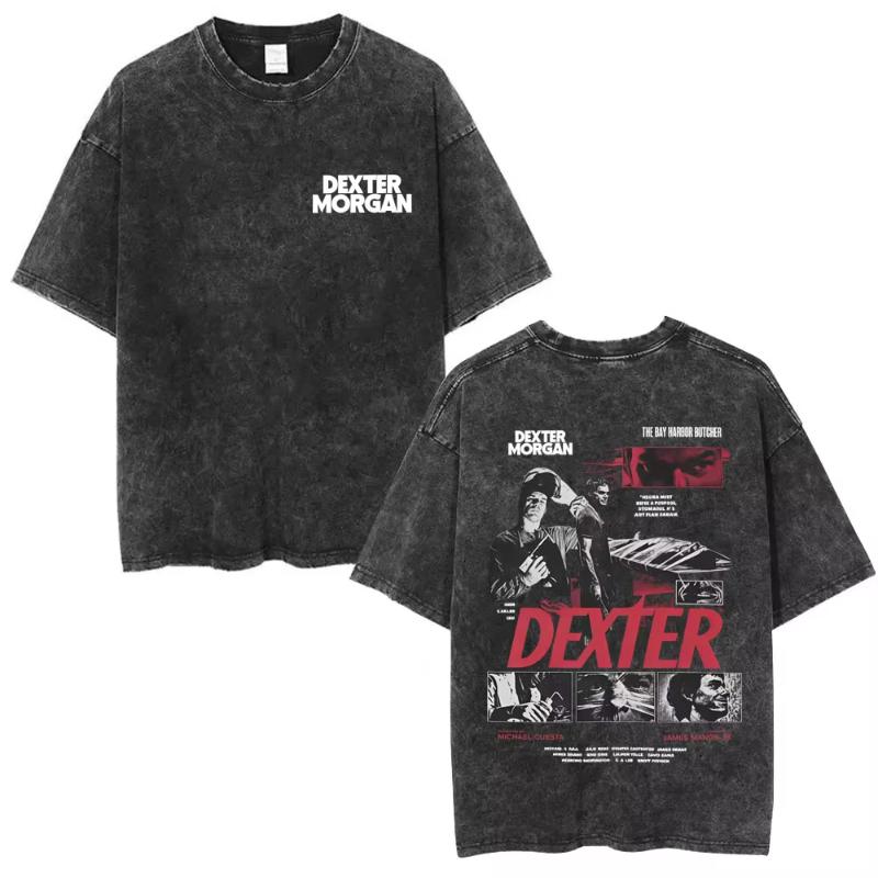 s Vintage TV Play Dexter Morgan The Devil in Disguise Washed Tshirt Unisex Women Casual Cotton T Shirts Unisexs Oversized Tshirts M
s Vintage TV Play Dexter Morgan The Devil in Disguise Washed Tshirt Unisex Women Casual Cotton T Shirts Unisexs Oversized Tshirts M
