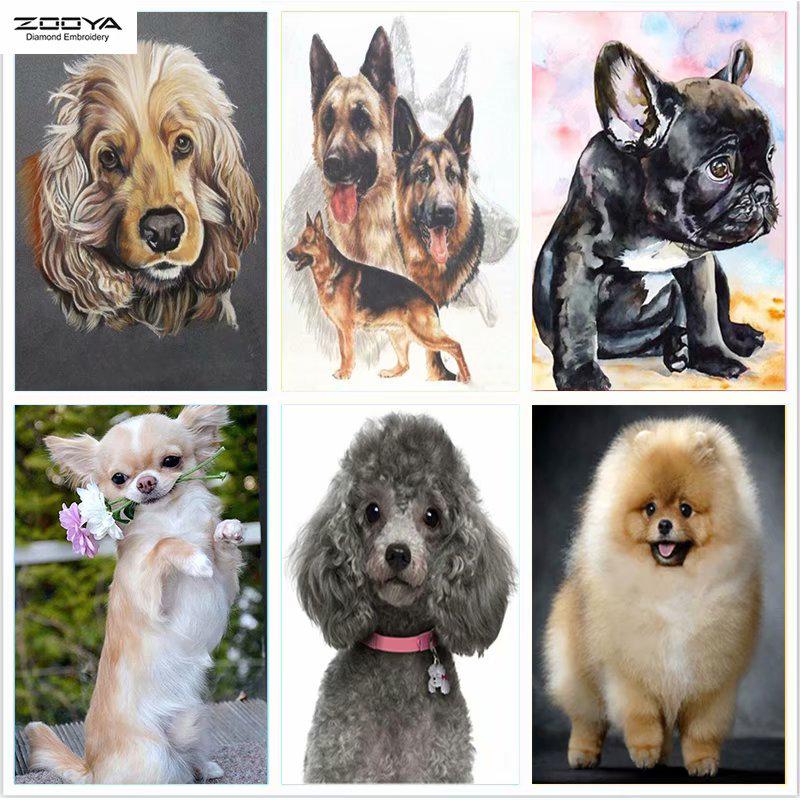 ZOOYA DIY Полный дрель Алмазная картина Животное Собака Искусство Вышивка Крестом Мозаика Домашний Декор Подарок
ZOOYA DIY Полный дрель Алмазная картина Животное Собака Искусство Вышивка Крестом Мозаика Домашний Декор Подарок