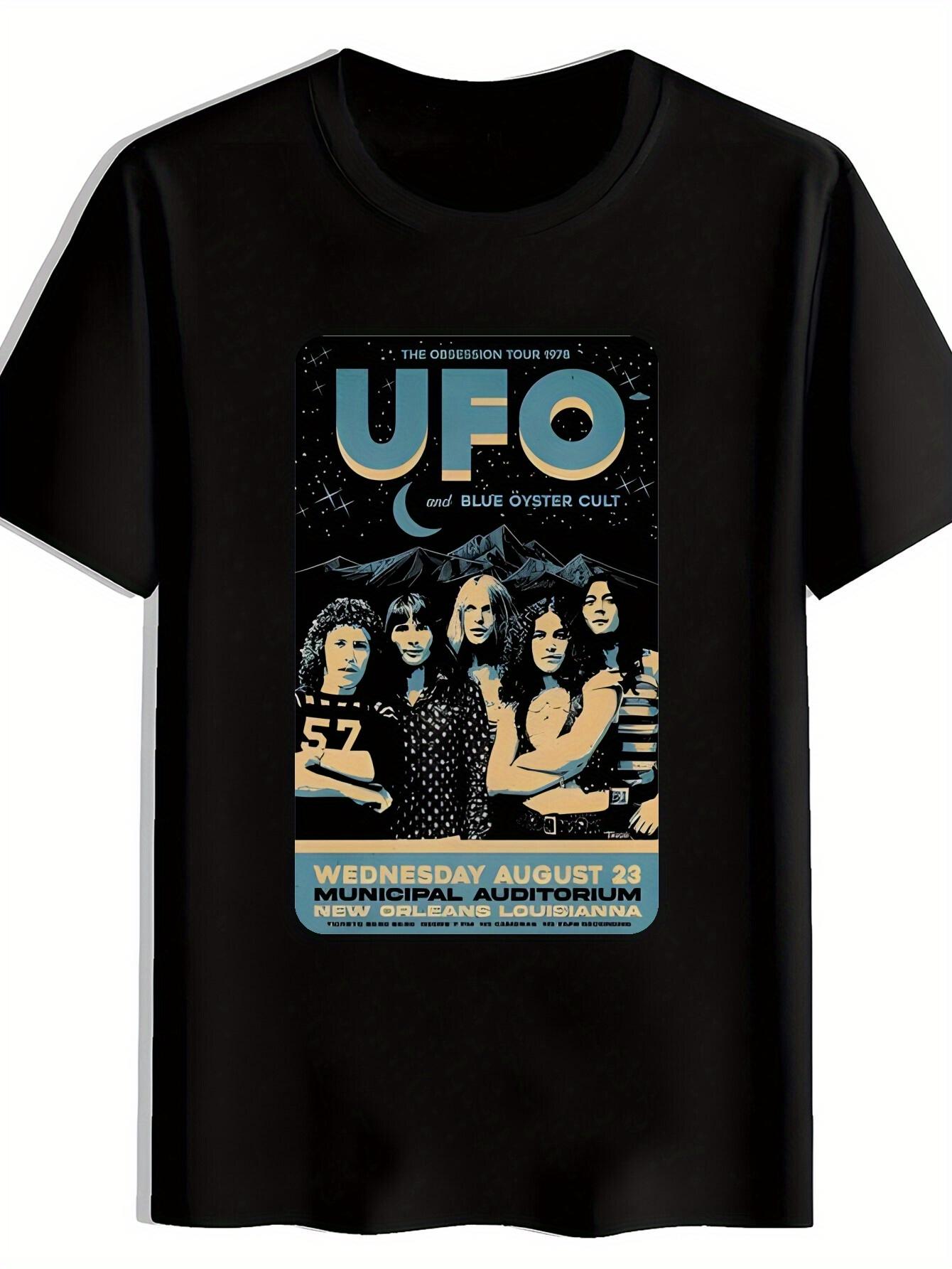 Black UFO Tour Graphic T-shirt - Retro Style XXXL
Black UFO Tour Graphic T-shirt - Retro Style XXXL