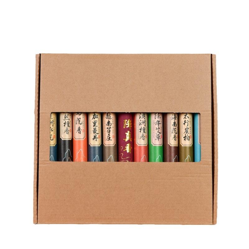 11 Fragrances Available with Gift Box in 20g Cans Approximately 40pcs/can Natural Linear Sandalwood Stick Incense Long-lasting A set of 11 pieces
11 Fragrances Available with Gift Box in 20g Cans Approximately 40pcs/can Natural Linear Sandalwood Stick Incense Long-lasting A set of 11 pieces