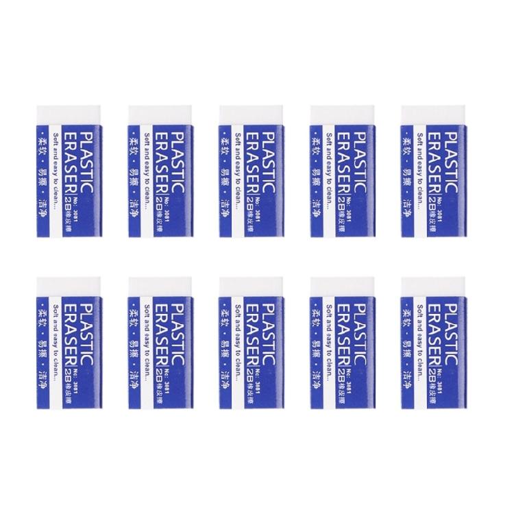 10 Pcs 2B Pencil Erasers Back to School Erasers White Erasers Art Eraser Reward Gift For Kids Writing Correction
10 Pcs 2B Pencil Erasers Back to School Erasers White Erasers Art Eraser Reward Gift For Kids Writing Correction