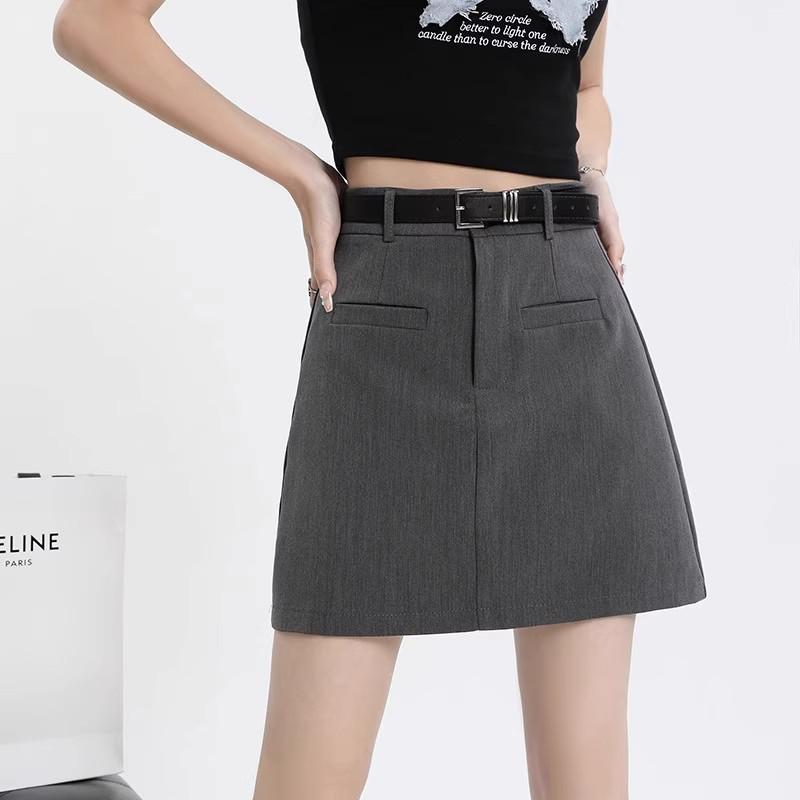 2025 Women s Gray High-Waist A-Line Miniskirt: College Style, Summer Slimming, Anti-Exposure Hip-Hugging Design XS
2025 Women s Gray High-Waist A-Line Miniskirt: College Style, Summer Slimming, Anti-Exposure Hip-Hugging Design XS