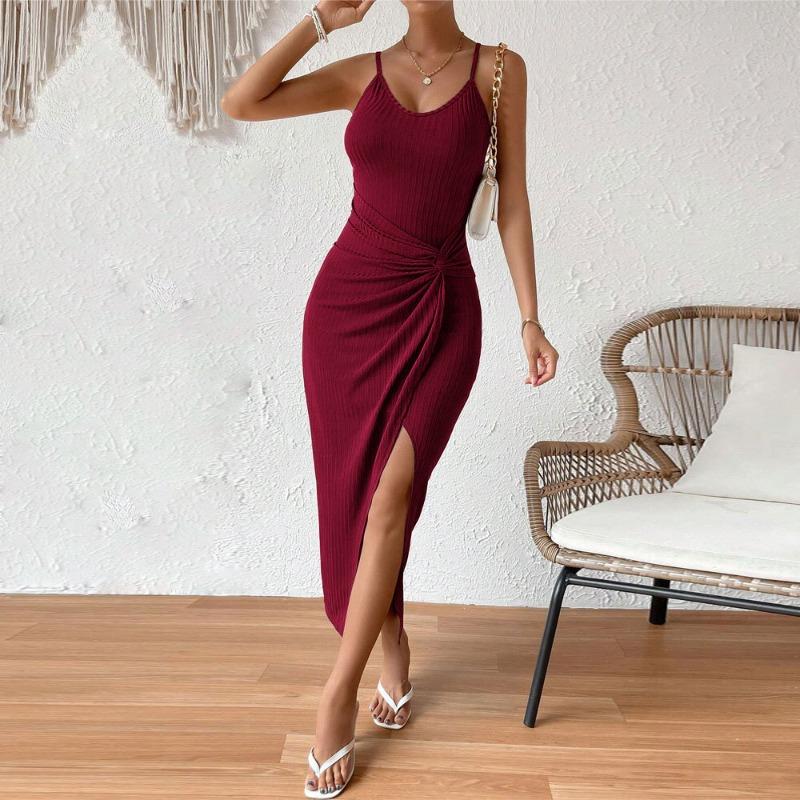 Spring and Summer New Women s Clothing Waist Wrap Hips Split Sexy Halter Suspender Temperament Dress XL бордовий
Spring and Summer New Women s Clothing Waist Wrap Hips Split Sexy Halter Suspender Temperament Dress XL бордовий