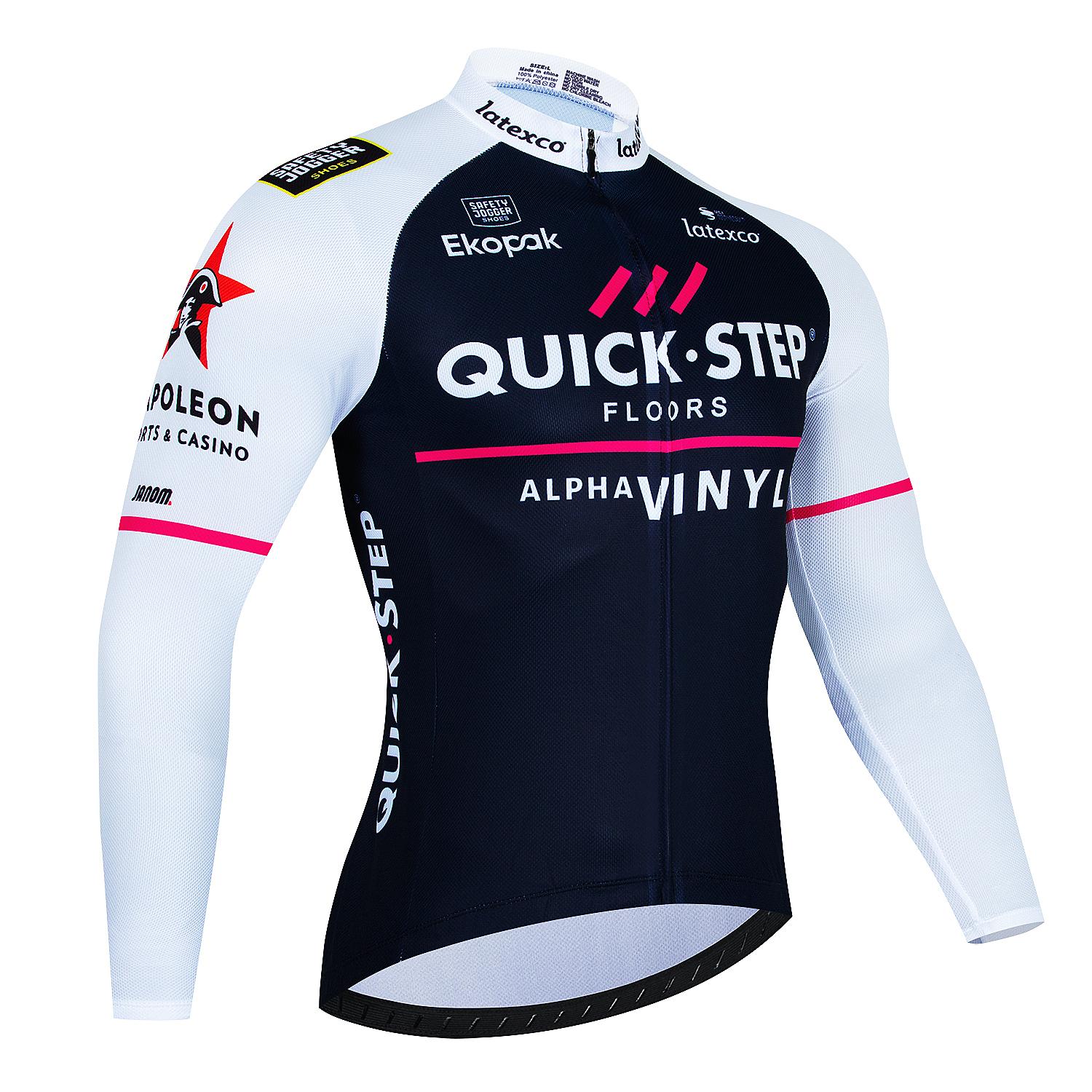 Quick Step 2024 Spring and Autumn Cycling Clothes Long sleeved Men s Mountain Bike Shirt Team Bike Wear Summer Outdoor Clothes Q XXL
Quick Step 2024 Spring and Autumn Cycling Clothes Long sleeved Men s Mountain Bike Shirt Team Bike Wear Summer Outdoor Clothes Q XXL
