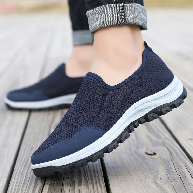 Autumn men s shoes running one pedal dad shoes flying woven mesh round head foot cover fashion men s casual shoes 44
Autumn men s shoes running one pedal dad shoes flying woven mesh round head foot cover fashion men s casual shoes 44