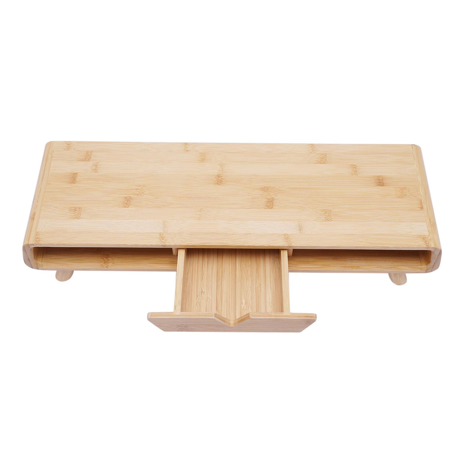 Bamboo Monitor Stand Riser, No Assembly Required Exquisite Monitor Stand with Drawer, Ergonomic Height Wood Monitor Stand United States
Bamboo Monitor Stand Riser, No Assembly Required Exquisite Monitor Stand with Drawer, Ergonomic Height Wood Monitor Stand United States