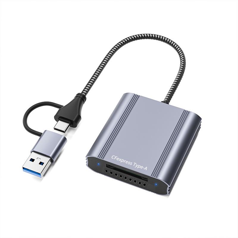 CFExpress Type A Card Reader, High-Speed USB 3.2, 10Gbps
CFExpress Type A Card Reader, High-Speed USB 3.2, 10Gbps