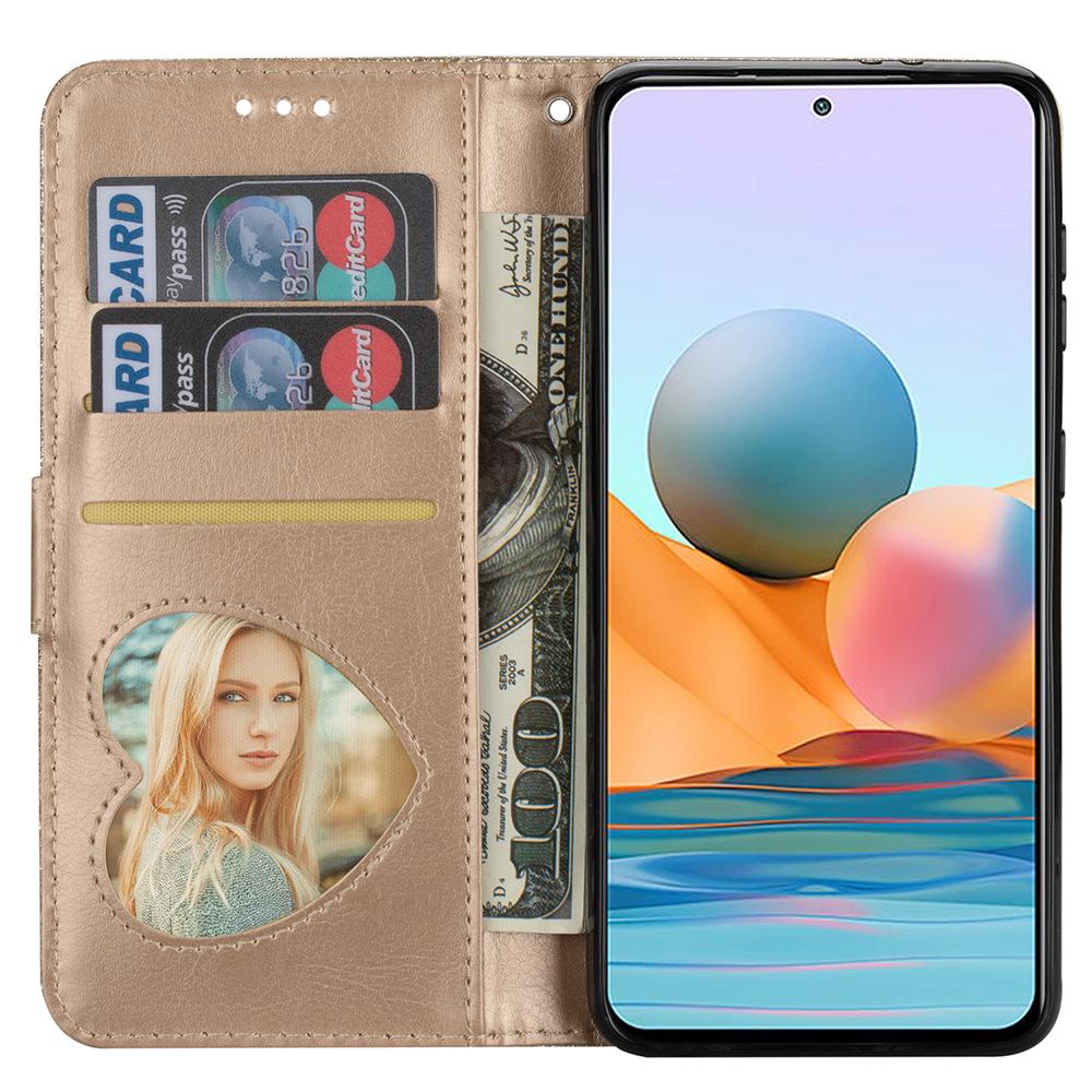For Xiaomi Poco X5 Pro 5G/Redmi Note 12 Pro Speed 5G/Note 12 Pro 5G Glittery Phone Case PU Leather Zippered Wallet Cover Gold
For Xiaomi Poco X5 Pro 5G/Redmi Note 12 Pro Speed 5G/Note 12 Pro 5G Glittery Phone Case PU Leather Zippered Wallet Cover Gold