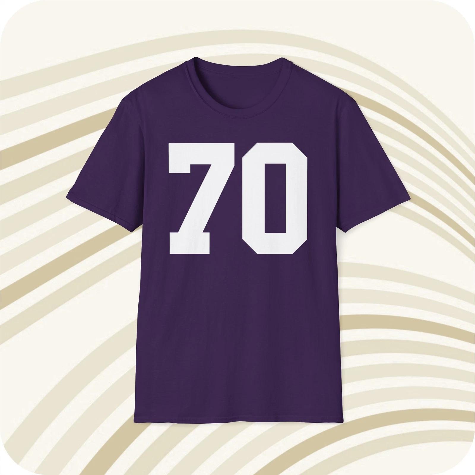 Jim Marshall #70 Minnesota Vikings Jersey T shirt - Front & Back Print 2XL
Jim Marshall #70 Minnesota Vikings Jersey T shirt - Front & Back Print 2XL