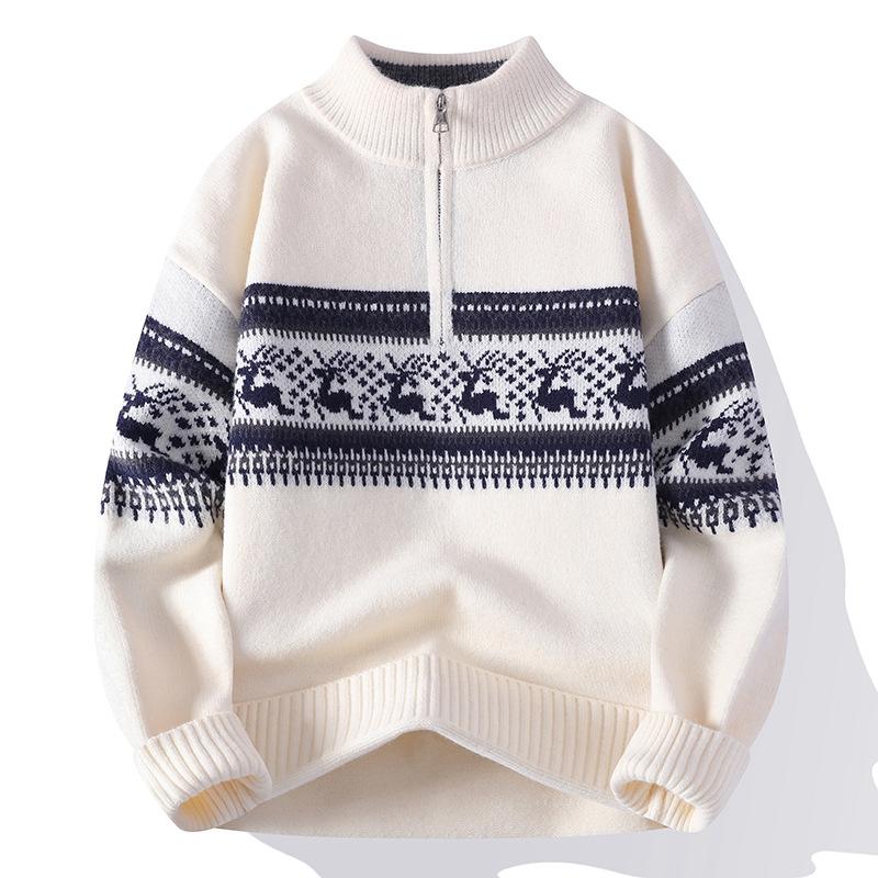 cozy up Men s Quarter Zip Pullover Sweater Casual Zip Up Polo Sweater Knit Women Men Unisex Matching Couples Ugly Christmas Sweaters M
cozy up Men s Quarter Zip Pullover Sweater Casual Zip Up Polo Sweater Knit Women Men Unisex Matching Couples Ugly Christmas Sweaters M
