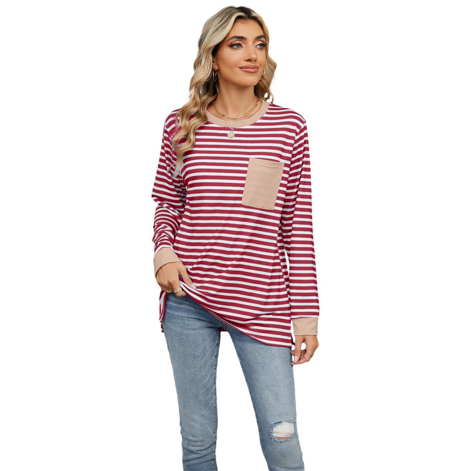 Ladies New Versatile Work Four Seasons Leisure Daily Sexy Beautiful Loose Top Long Sleeve T-Shirt XXL
Ladies New Versatile Work Four Seasons Leisure Daily Sexy Beautiful Loose Top Long Sleeve T-Shirt XXL