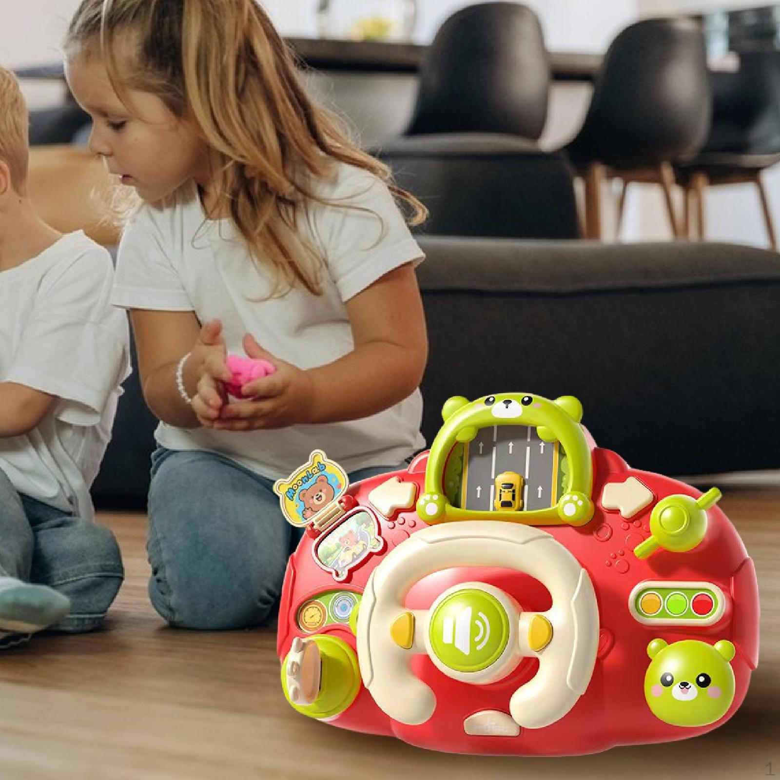 Children s Driving Simulation Steering Wheel, Multifunctional Interactive Controller, Pull-Along червоний
Children s Driving Simulation Steering Wheel, Multifunctional Interactive Controller, Pull-Along червоний