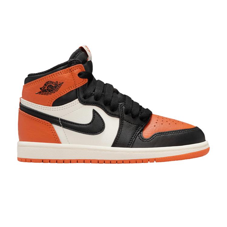 Air Jordan 1 Retro High OG PS Shattered Backboard 2025 Kids Sneakers Orange Black Sail FD1412-008 35
Air Jordan 1 Retro High OG PS Shattered Backboard 2025 Kids Sneakers Orange Black Sail FD1412-008 35