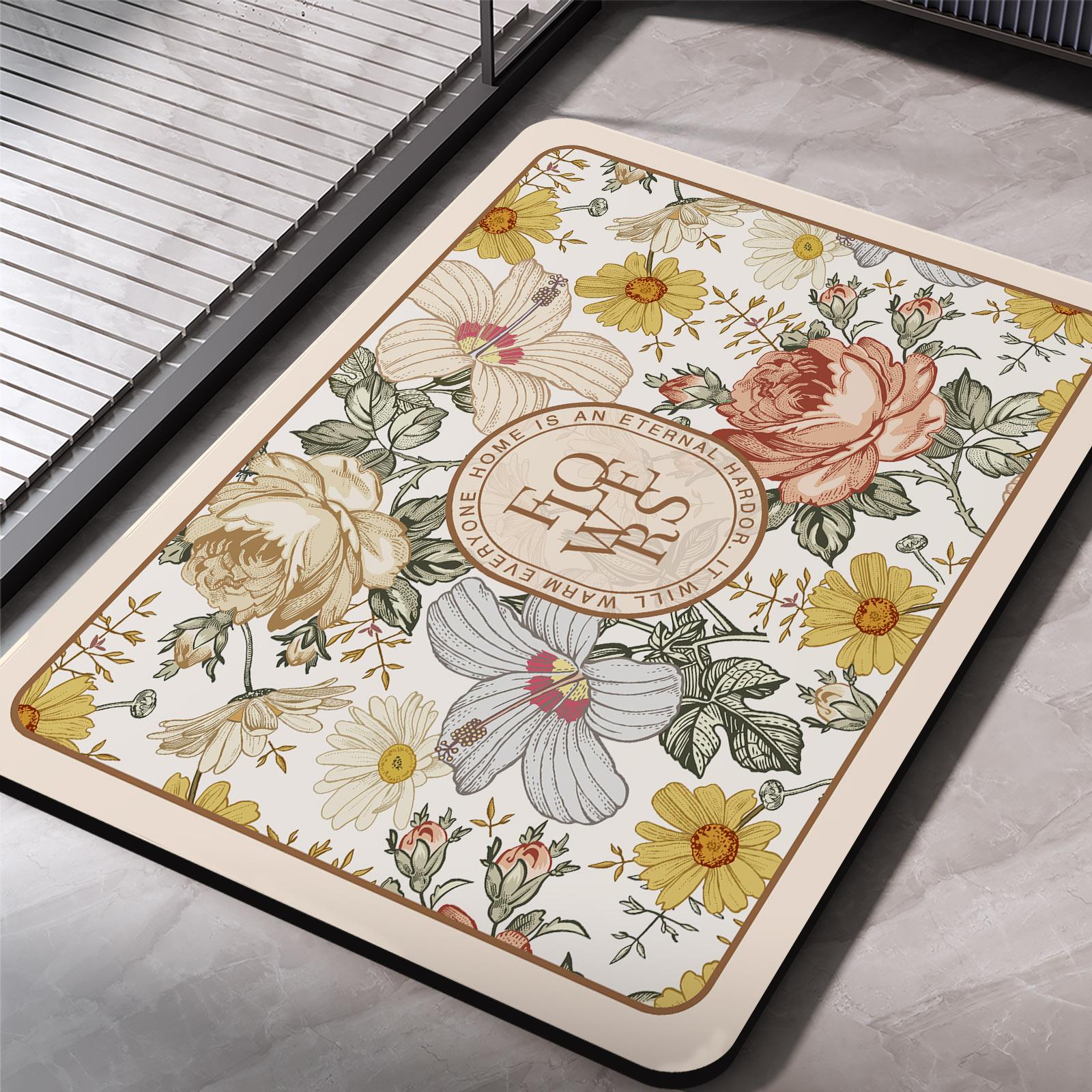 Luxury Bath Mats Bathroom Anti Slip Shower Foot Mat Super Absorbent Quick Dry Floor Mat Toilet Rug Doormat Carpet Washable 40cmx60cm
Luxury Bath Mats Bathroom Anti Slip Shower Foot Mat Super Absorbent Quick Dry Floor Mat Toilet Rug Doormat Carpet Washable 40cmx60cm