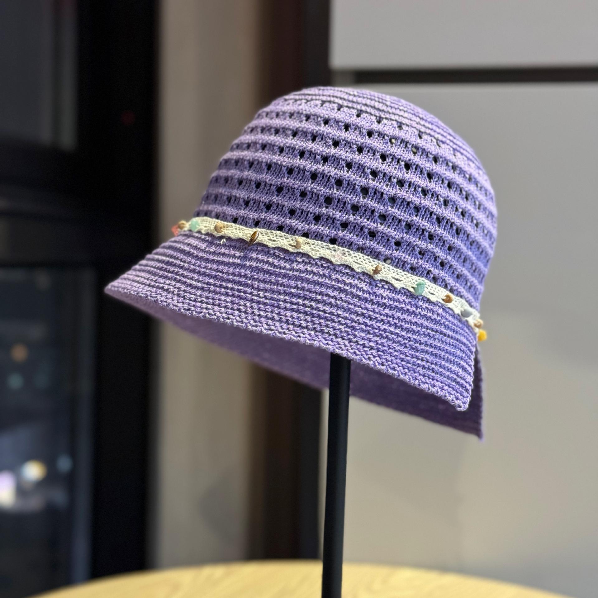 New Spring/Summer Hollow Woven Fisherman Hat for Women, Versatile for Beach Vacations, Wide Brim Beach Hat, Sun Protection Straw Hat Adult54-60Average Size фіолетовий
New Spring/Summer Hollow Woven Fisherman Hat for Women, Versatile for Beach Vacations, Wide Brim Beach Hat, Sun Protection Straw Hat Adult54-60Average Size фіолетовий