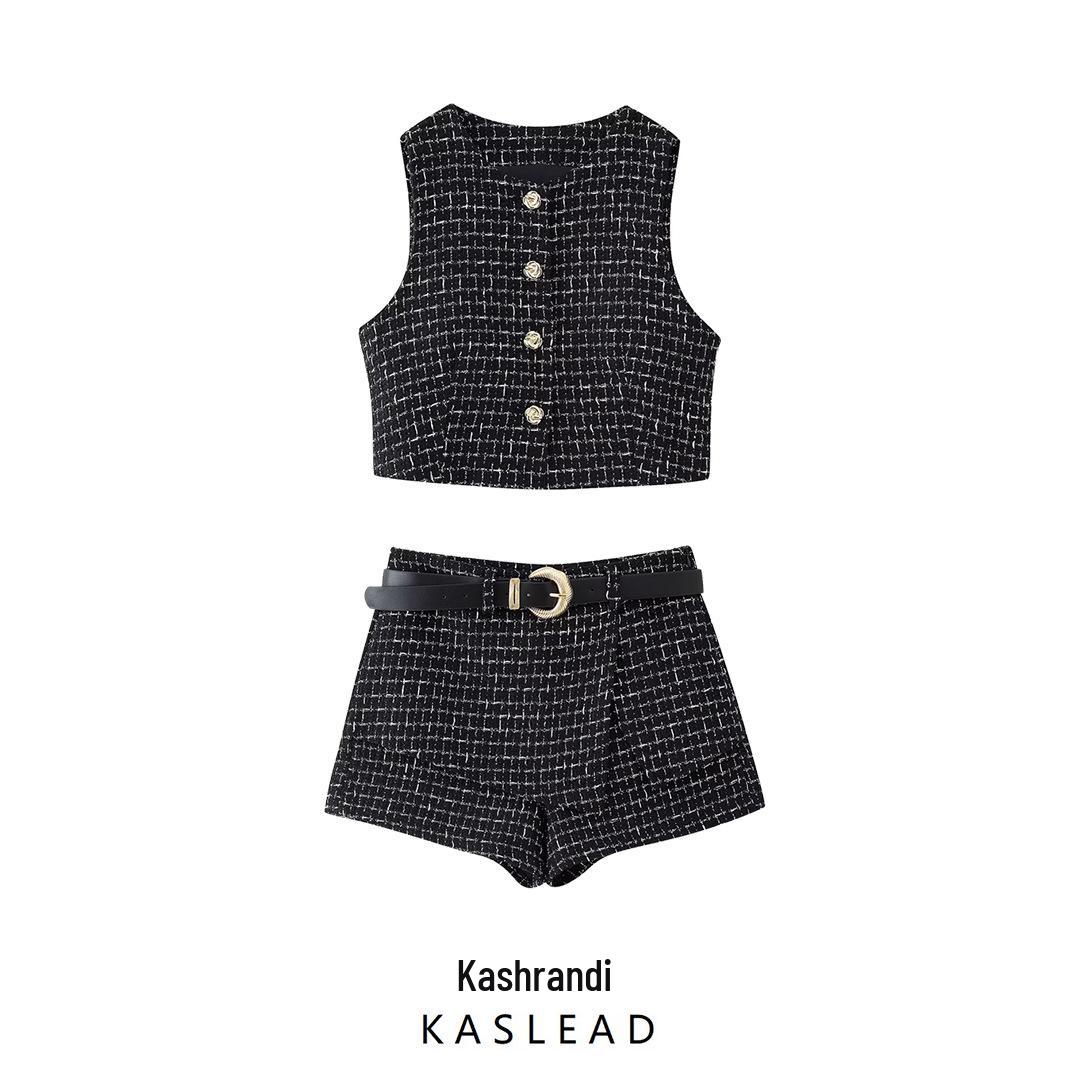 2025 Spring Women s European & American Style Round Neck Tank & Shorts Skirt Set L
2025 Spring Women s European & American Style Round Neck Tank & Shorts Skirt Set L
