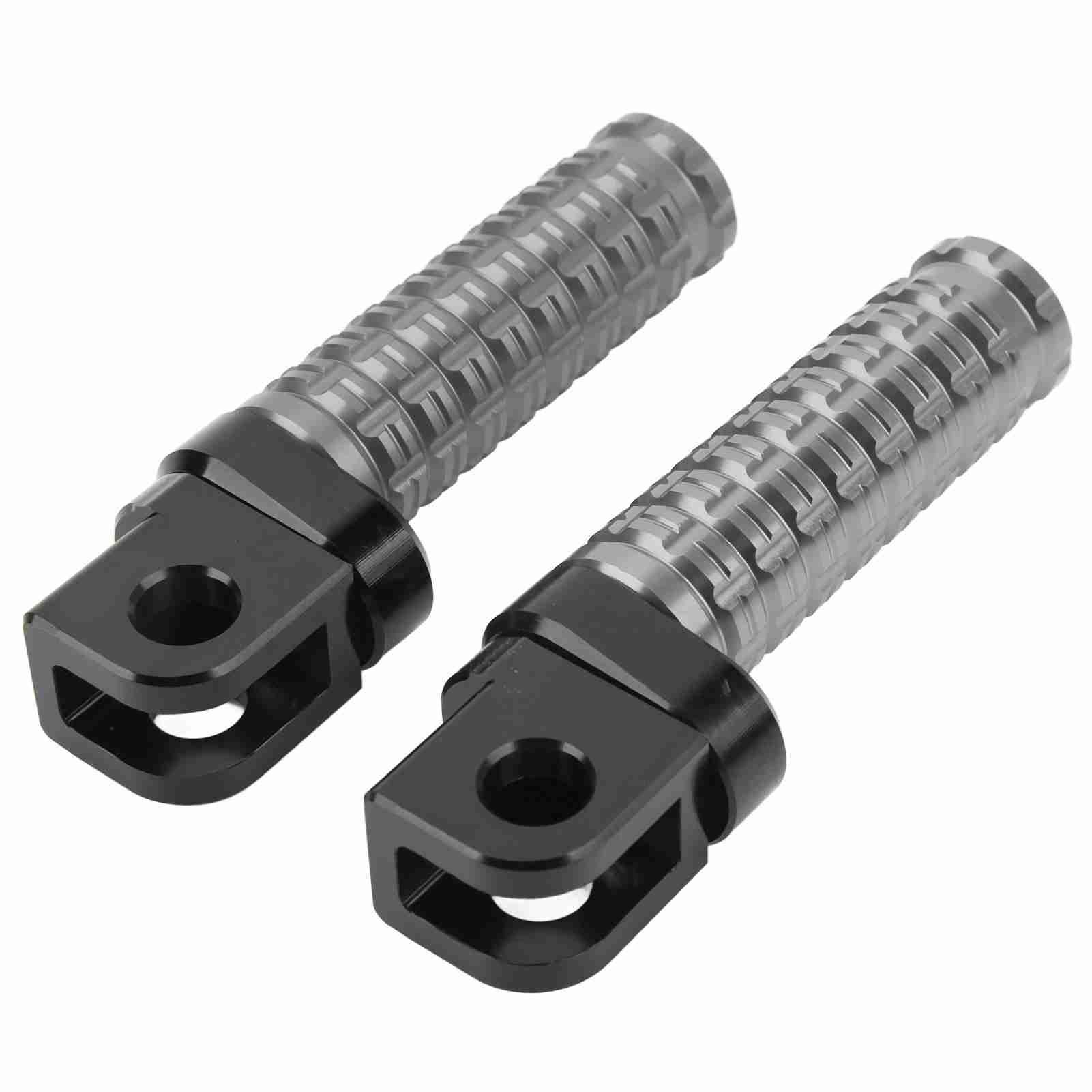 Motorcycle Front Footpegs Footrests Pedals CNC Aluminum Alloy Replacement for CFMOTO 650NK 400NK 250NK 150NK 650MT 800MT Grey
Motorcycle Front Footpegs Footrests Pedals CNC Aluminum Alloy Replacement for CFMOTO 650NK 400NK 250NK 150NK 650MT 800MT Grey