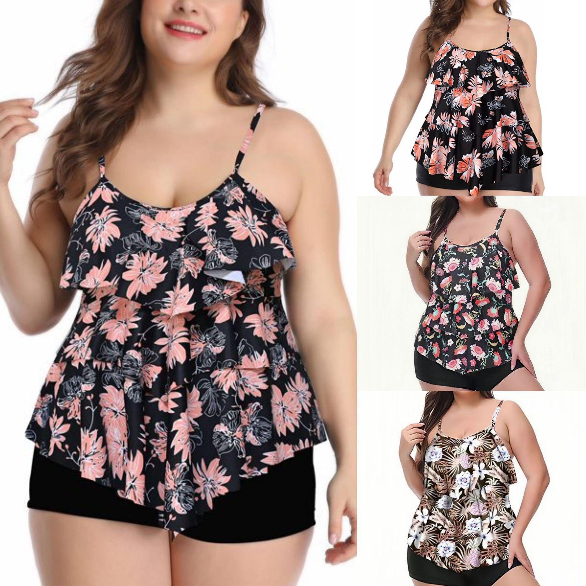 European & American Plus Size Women s Tummy Control Skirted Boyleg Swimsuit with Conservative Print 56 (3XL)
European & American Plus Size Women s Tummy Control Skirted Boyleg Swimsuit with Conservative Print 56 (3XL)