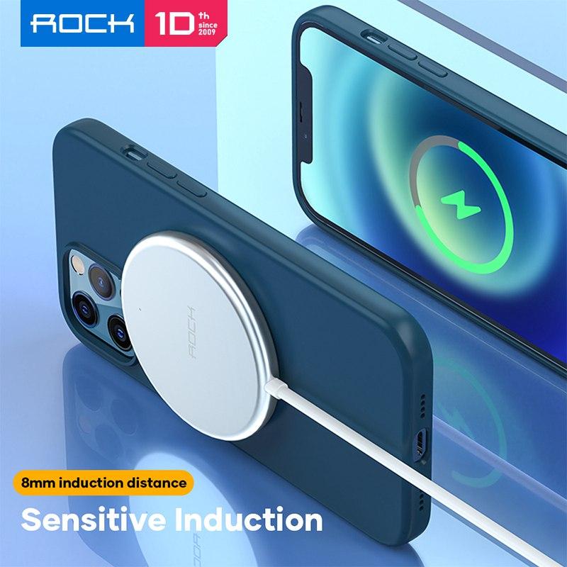 Магнитное беспроводное зарядное устройство ROCK 15 Вт для iPhone 12 11 Pro Xs Max Mini PD с быстрой зарядкой Qi, беспроводное зарядное устройство для Airpods Xiaomi
Магнитное беспроводное зарядное устройство ROCK 15 Вт для iPhone 12 11 Pro Xs Max Mini PD с быстрой зарядкой Qi, беспроводное зарядное устройство для Airpods Xiaomi