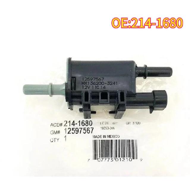 High quality New For 214-1680 Evap Emission Canister Purge Solenoid for GM Buick Allure
High quality New For 214-1680 Evap Emission Canister Purge Solenoid for GM Buick Allure