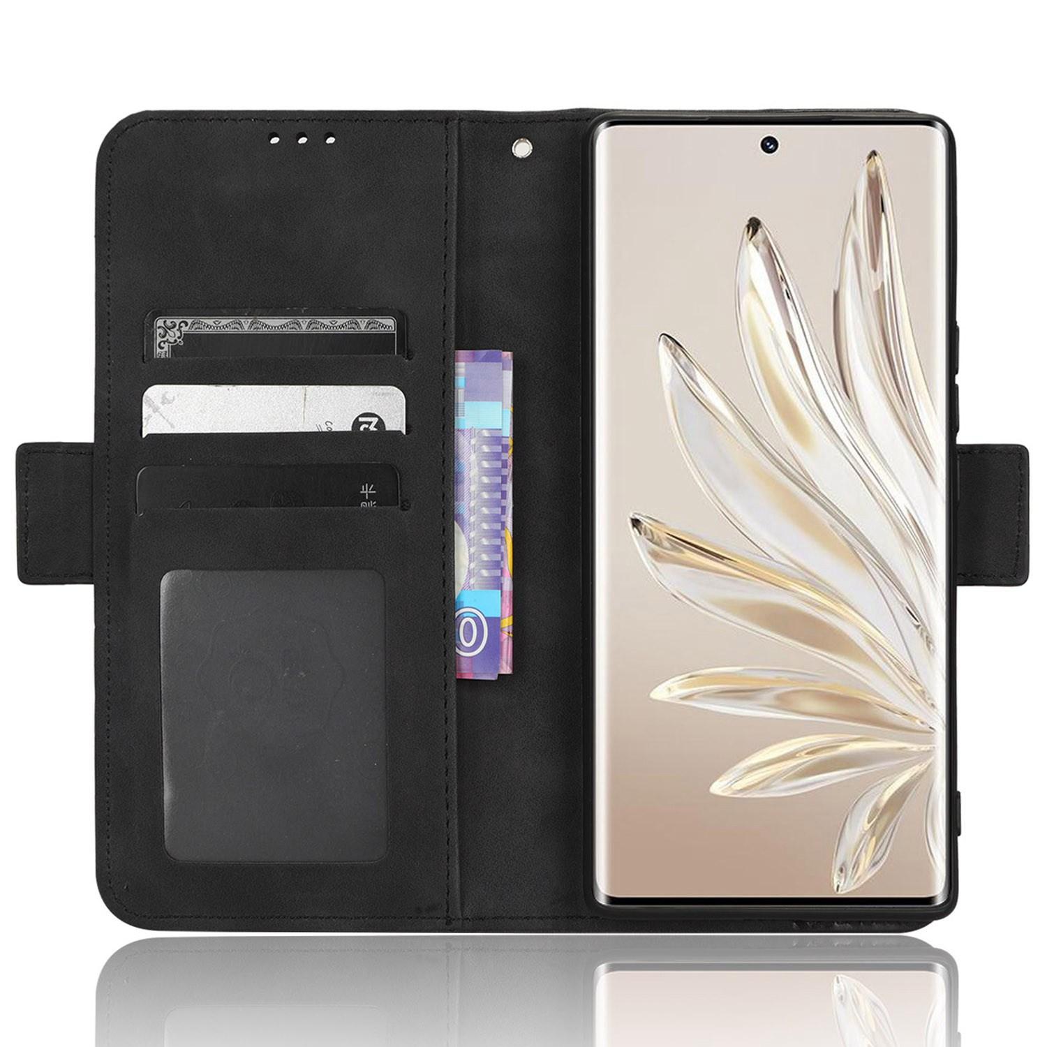 PU Leather Phone Shell for Honor 70 5G,Multiple Card Slots Stable Stand Wallet Phone Drop-proof Cover Black
PU Leather Phone Shell for Honor 70 5G,Multiple Card Slots Stable Stand Wallet Phone Drop-proof Cover Black