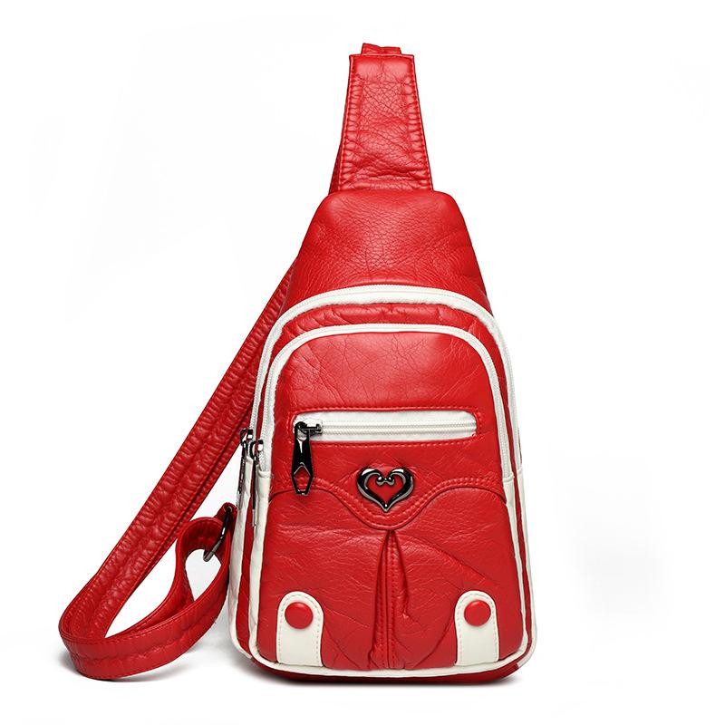 Women s Chest Bag Crossbody Bag PU Small Square Bag Mobile phone bag червоний
Women s Chest Bag Crossbody Bag PU Small Square Bag Mobile phone bag червоний