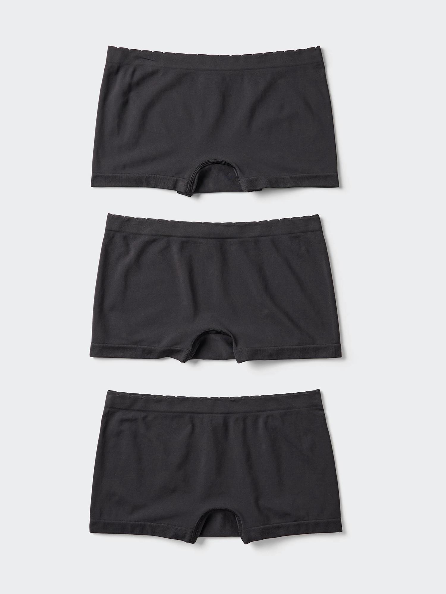 Uniqlo Девочки Airism Бесшовные Шорты 3шт Боксеры 09 BLACK/KIDS 110
Uniqlo Девочки Airism Бесшовные Шорты 3шт Боксеры 09 BLACK/KIDS 110