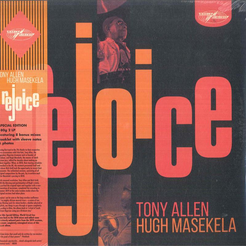 LP Record TONY ALLEN & HUGH MASEKELA - Rejoice WCV094X World Circuit, 2021 Europe World Music
LP Record TONY ALLEN & HUGH MASEKELA - Rejoice WCV094X World Circuit, 2021 Europe World Music