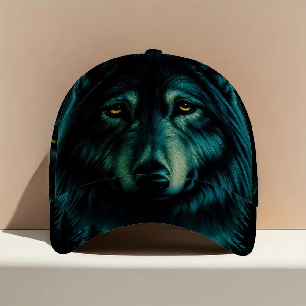 Mystic Wolf Spirit Print Adjustable Baseball Cap Lightweight Polyester with Wolf Perfect for Casual Wear Vacation and Holiday One Size
Mystic Wolf Spirit Print Adjustable Baseball Cap Lightweight Polyester with Wolf Perfect for Casual Wear Vacation and Holiday One Size
